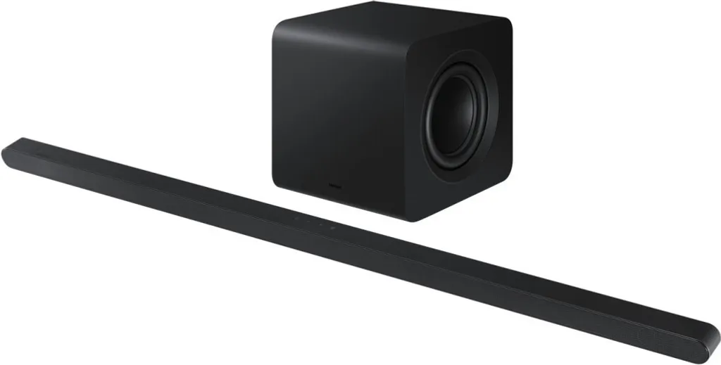 Barre de son Samsung HW-S800D idéale pour TV QLED et Support Mural Fin