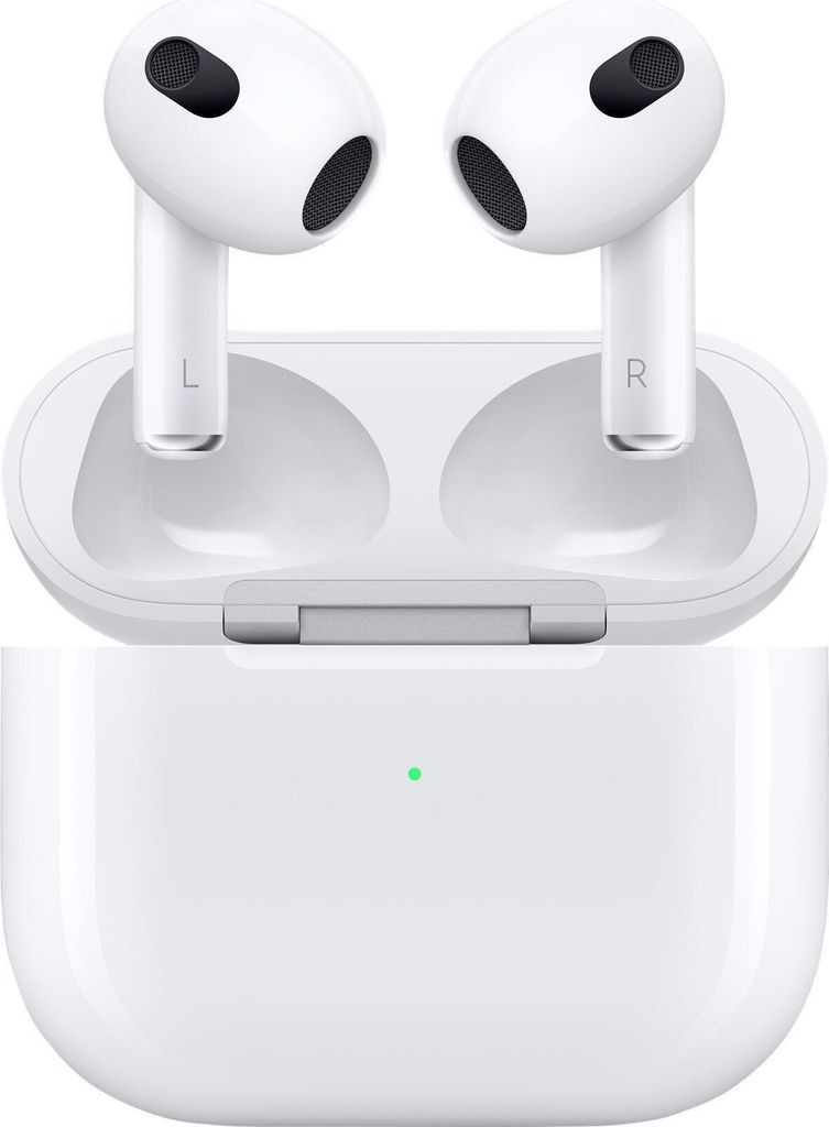 Apple AirPods 3 oplaadcase, Lightning, wit (MPNY3) Productafbeelding 