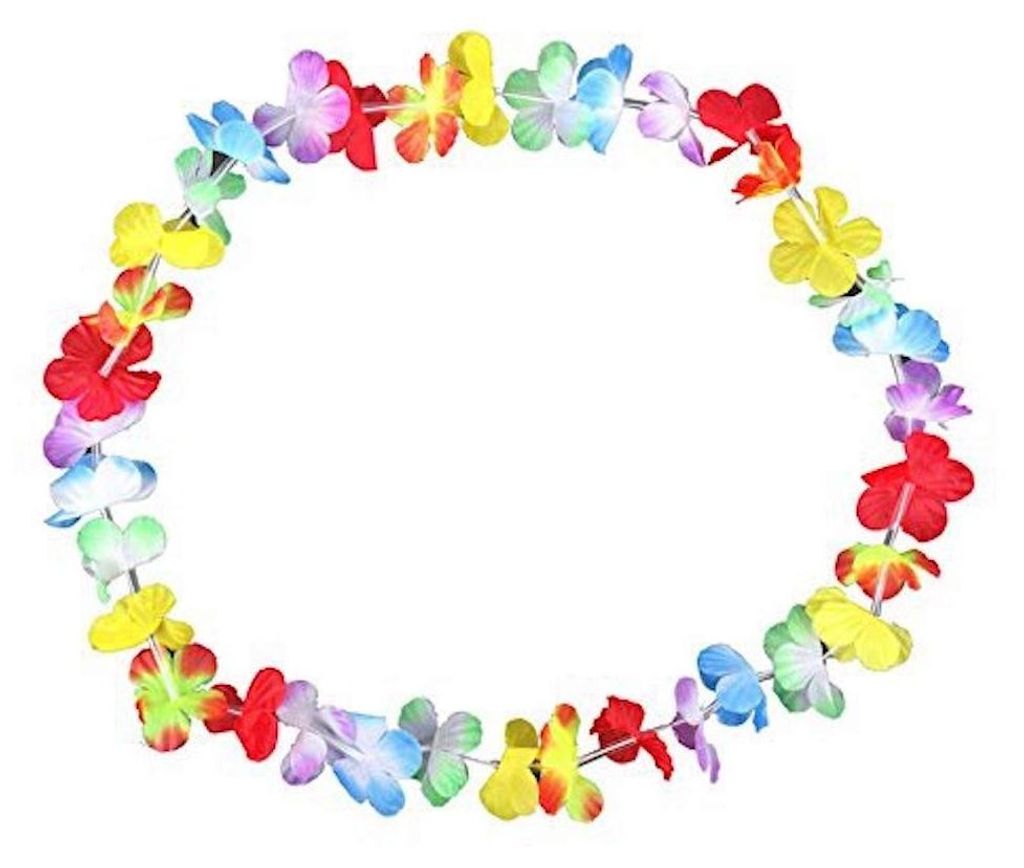 Schramm® 30 Stück Blumenketten Multicolor Bunt Blumenkette Produktbild 
