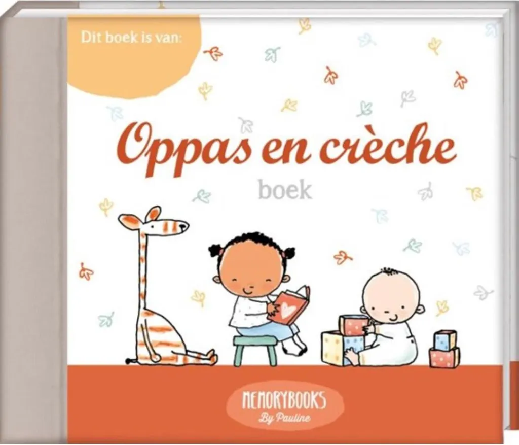 Livre de souvenirs Pauline pour raconter les journées chez la nounou