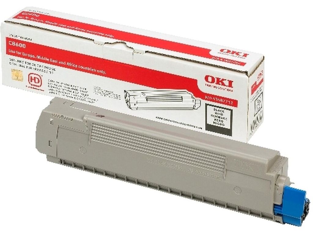 OKI Schwarz - original - Tonerpatrone - für Produktbild 