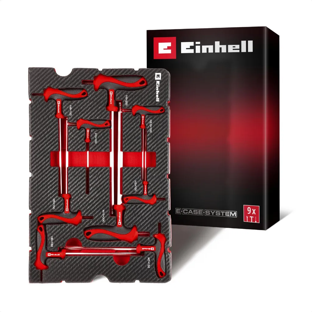 Tournevis pour Montage de Machines Einhell avec Rangement E-Case Pro - 10