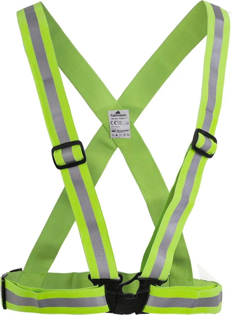 Cintura Elastica Riflettente ENDURANCE: Gilet Alta Visibilità per Sport