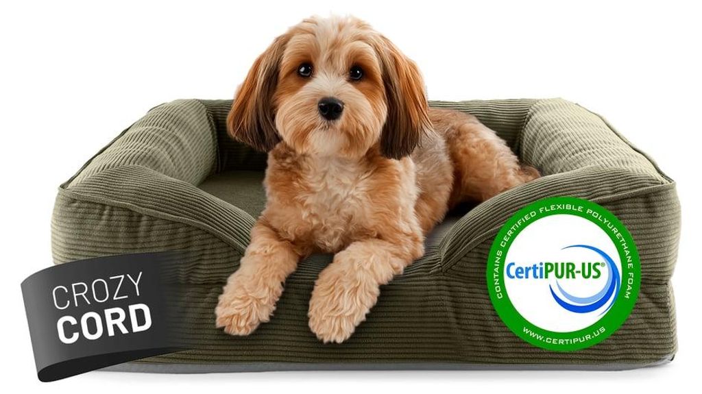 Lumaland Hundebett Indoor Cord S 70x60x9cm