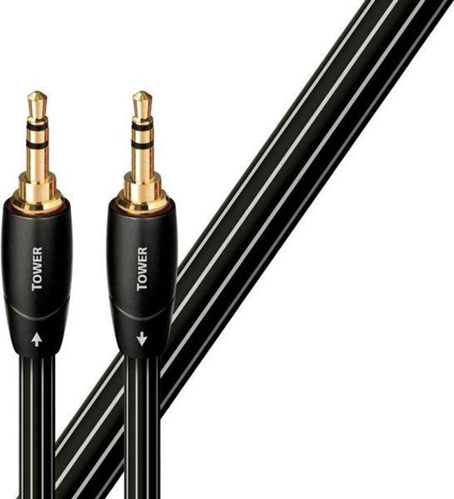 AudioQuest 1m Tower 3.5mm, 3.5mm, Męska, 3.5mm, Męska, 1 m, Zdjęcie produktu 