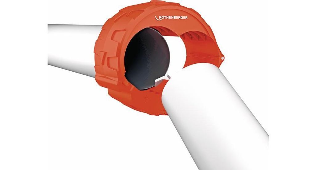 Rohrabschneider ROCUT Plastic PRO 32-40mm PE-,PP-,u.PVC-Rohre ROTHENBERGER