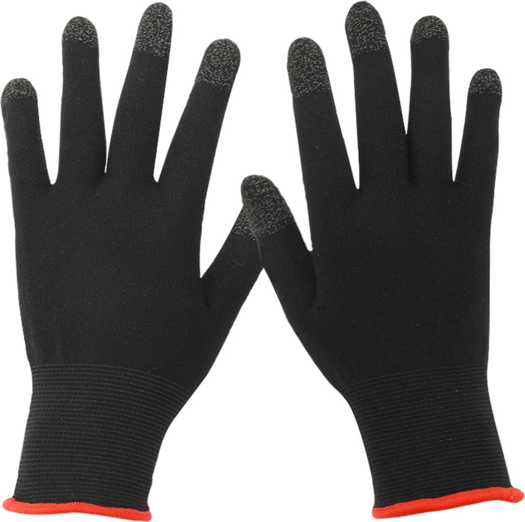 2-teilige Gaming-Touchscreen-Handschuhe, atmungsaktiv, leicht, warm, dünn, schweißfest, multifunktional, für Handyspiele
