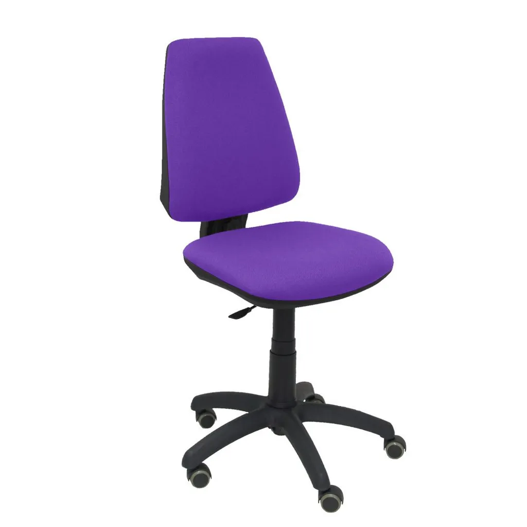 Chaise de bureau pour parquet Elche CP lilas idéale pour le télétravail