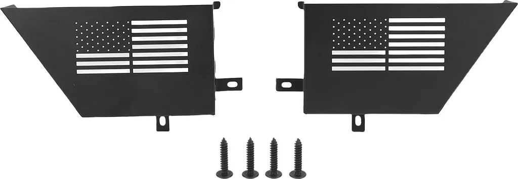Boîte de rangement métallique avec inserts noirs pour Wrangler JK