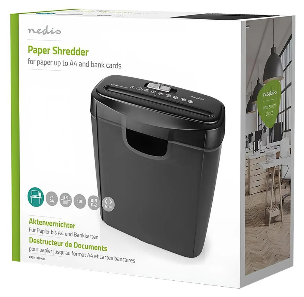 Éliminez vos factures avec ce destructeur de documents compact 10L - 14