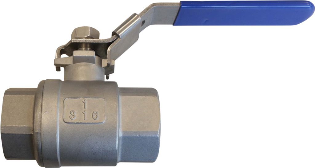 V4A Kugelhahn (Durchgang) IG-IG, 11/4"