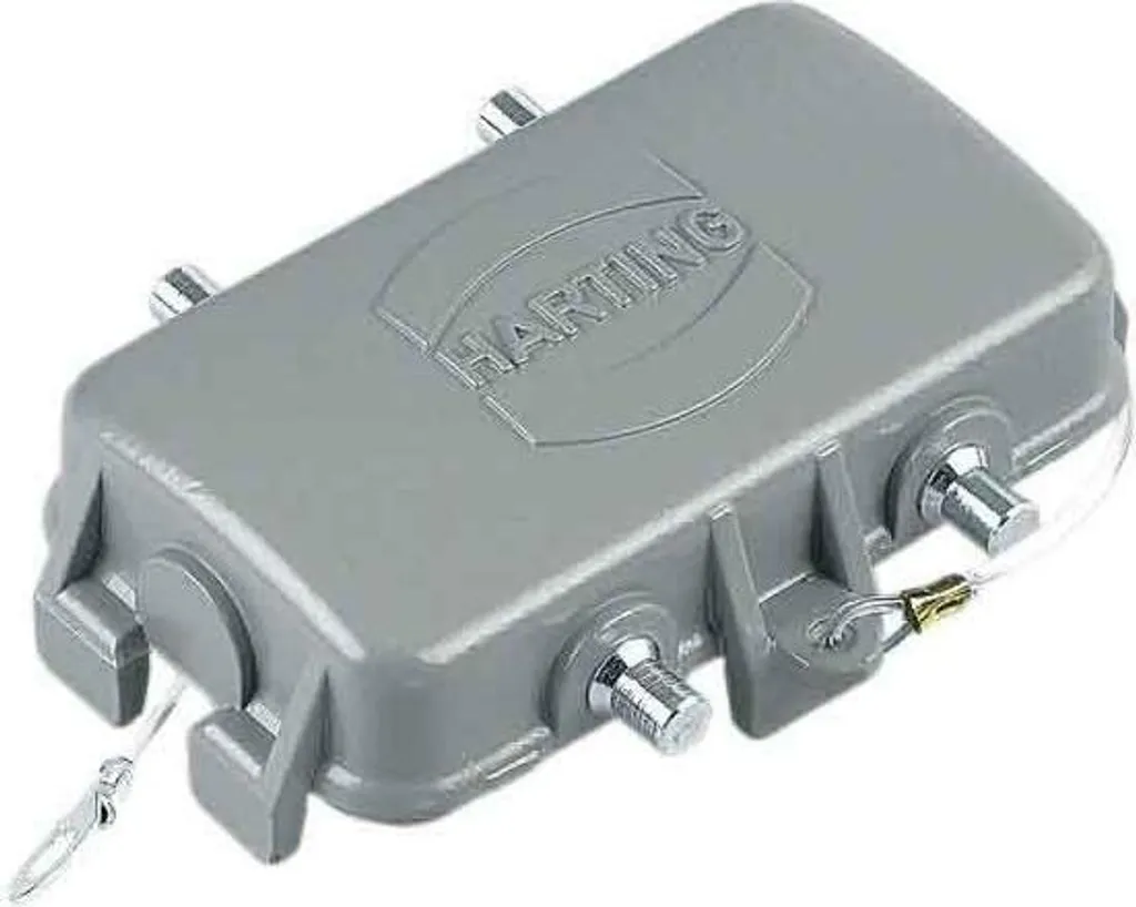 Coperchio di Protezione Harting 09300105425 Han 10B-AK-Nietbol