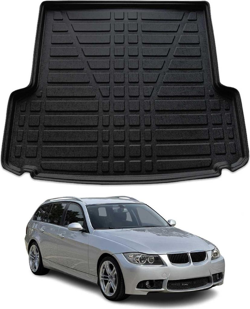 Kofferraumwanne Laderaumwanne für BMW 3er E91 Touring 2005-2011 Gummi TPE