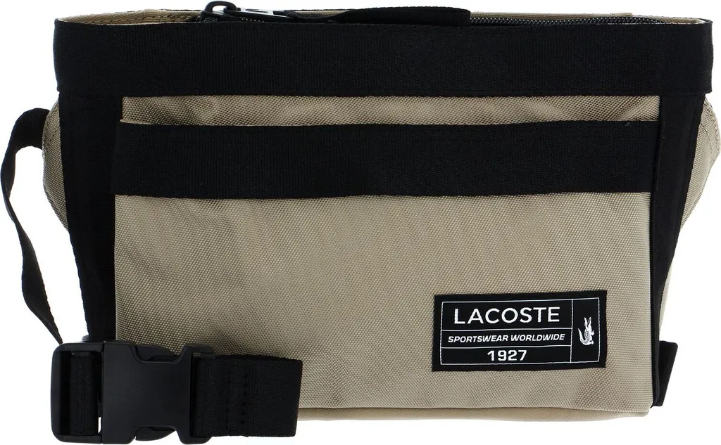 Petit Sac Reporter Lacoste Outdoor Croc Bandoulière bicolore Viennois