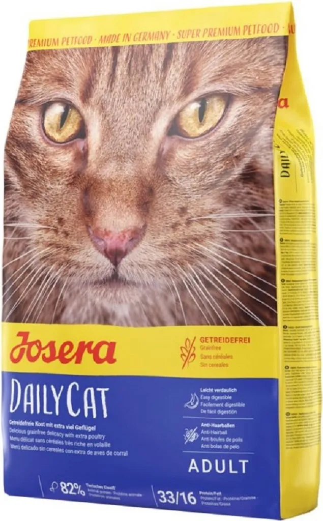 Josera DailyCat 2kg: Le Migliori Crocchette Pollame Senza Cereali