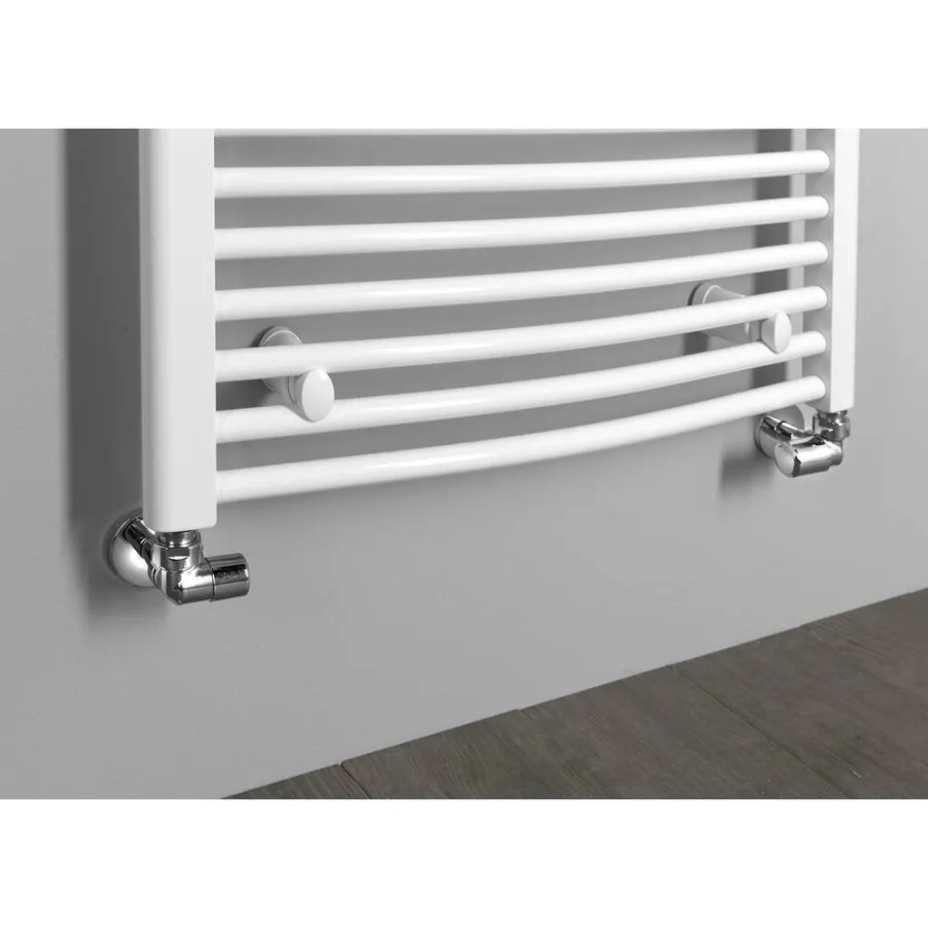 Raccordement radiateur angle droit Aqualine First chromé brillant - 2