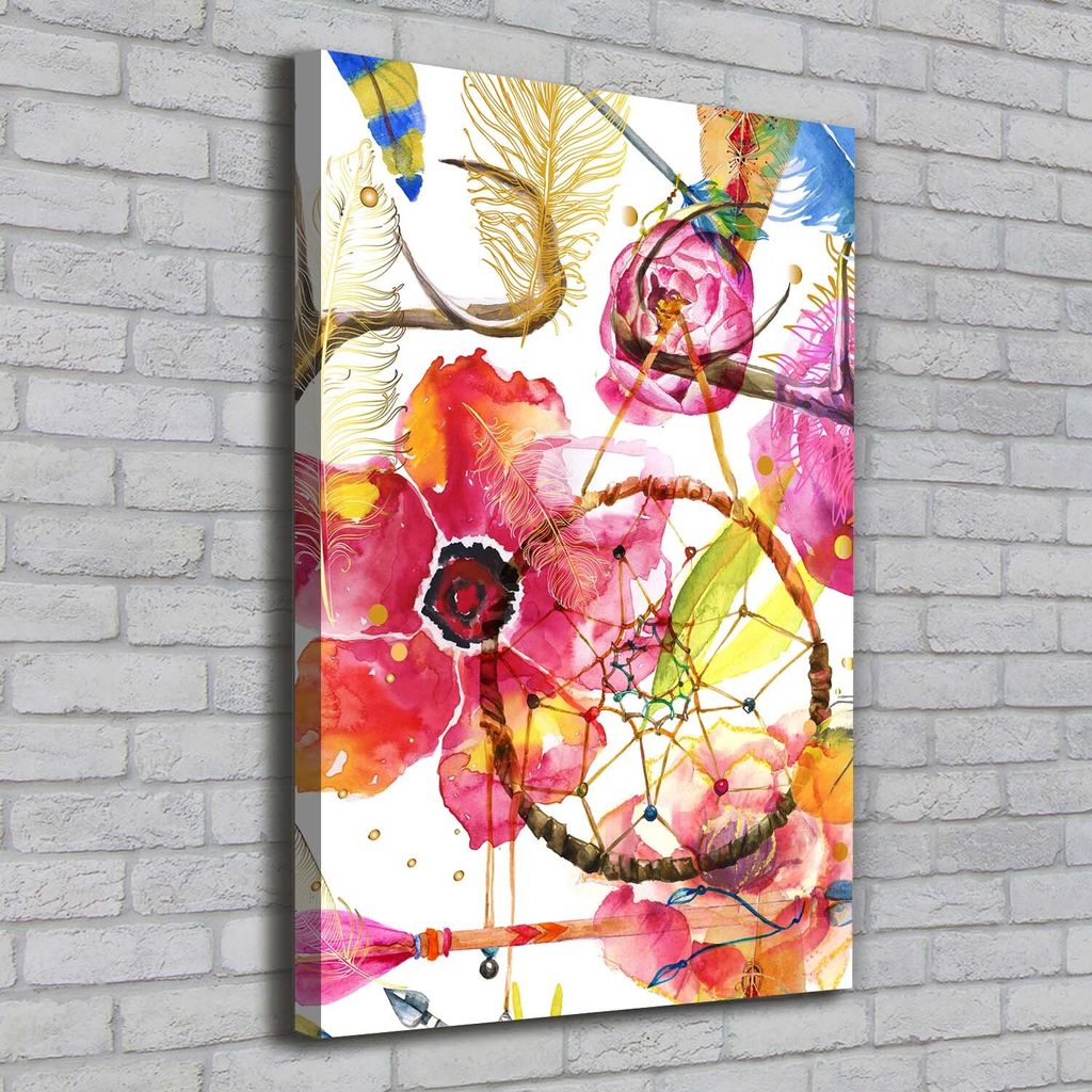 Tulup Leinwandbild - 70x100cm - Wandkunst - Drucke auf Leinwand - Leinwanddruck - Wohnzimmer Wanddekoration XXL - Wohnung Deko Kunstdrucke - Blum...