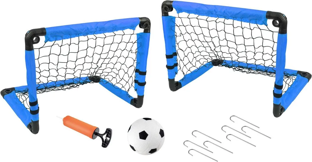 But de football portable avec accessoires 12 pièces pour jeune joueur