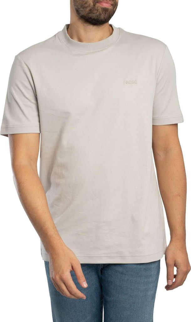 BOSS Te Interlock T-Shirt, Grau M