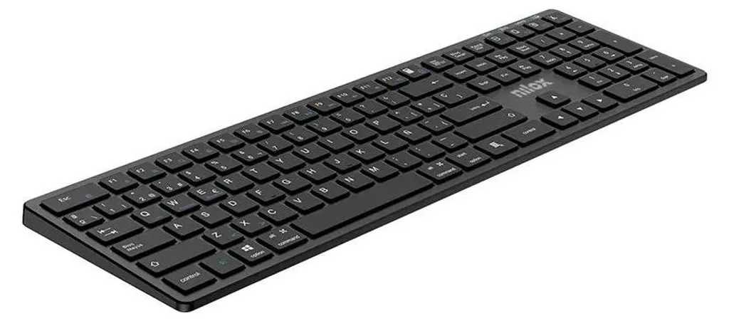Clavier Bluetooth Nilox multi-dispositifs à touches à membrane noir - 4