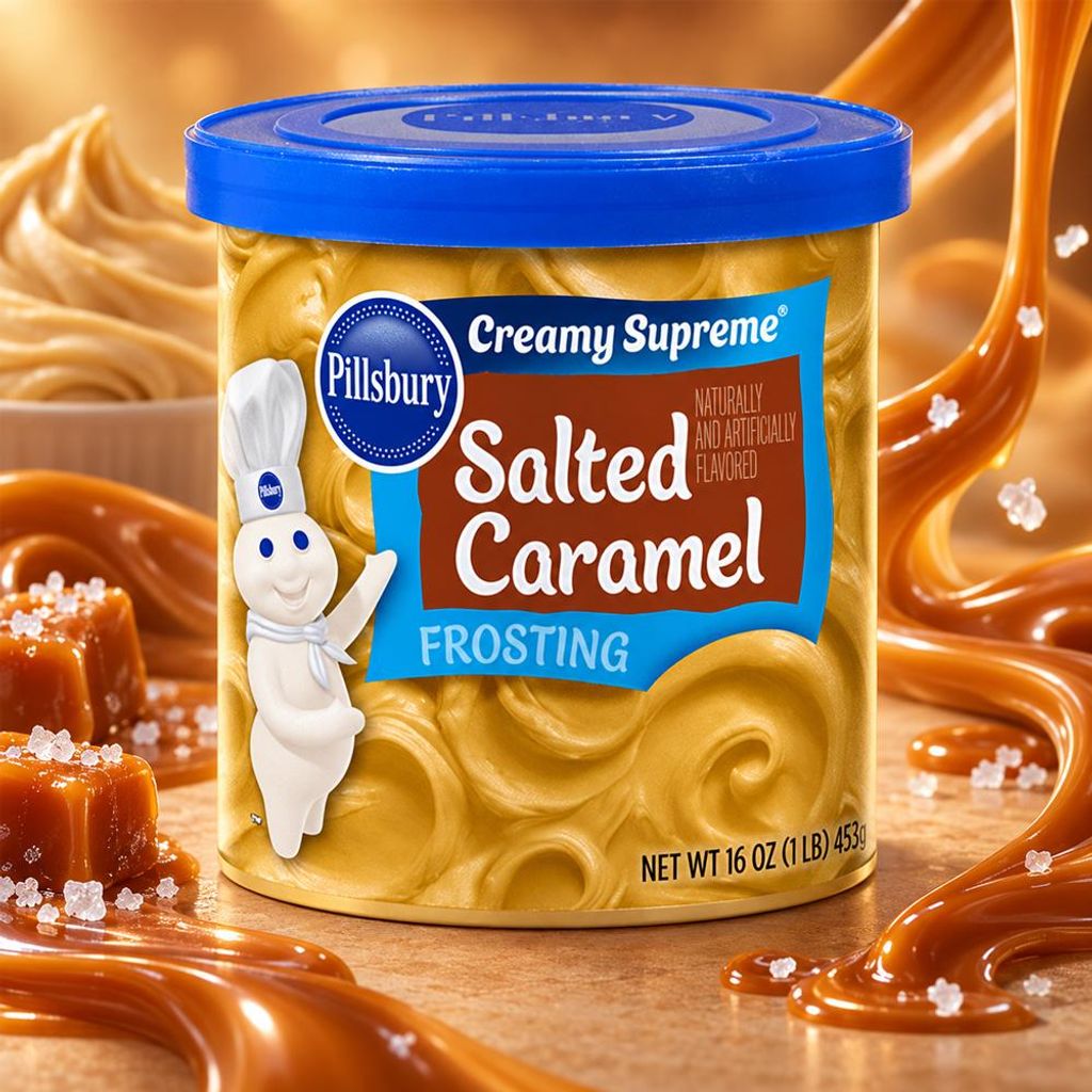Pillsbury Creamy Supreme Frosting Salted Caramel 453g Zdjęcie produktu 