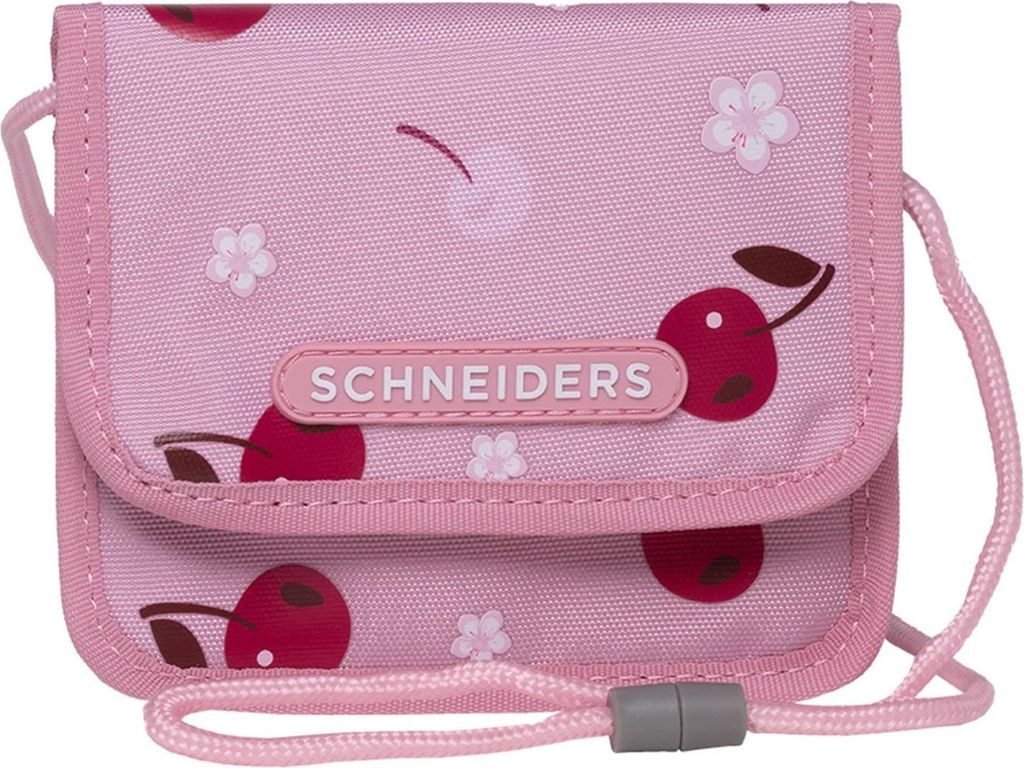 Schneiders Brustbeutel Geldbörse Neck Pouch Cherry Pop rosa