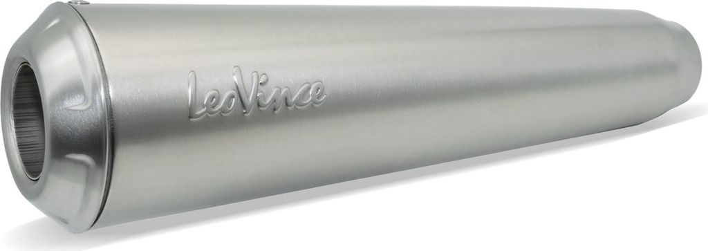 Endschalldämpfer LeoVince Auspuff-Ersatzteil 10392, Ø 50mm 380mm, rechts