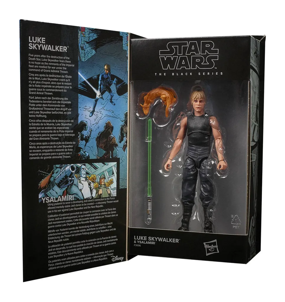Pack Luke Skywalker & Ysalamiri Star Wars Black Series 50th Anniversary