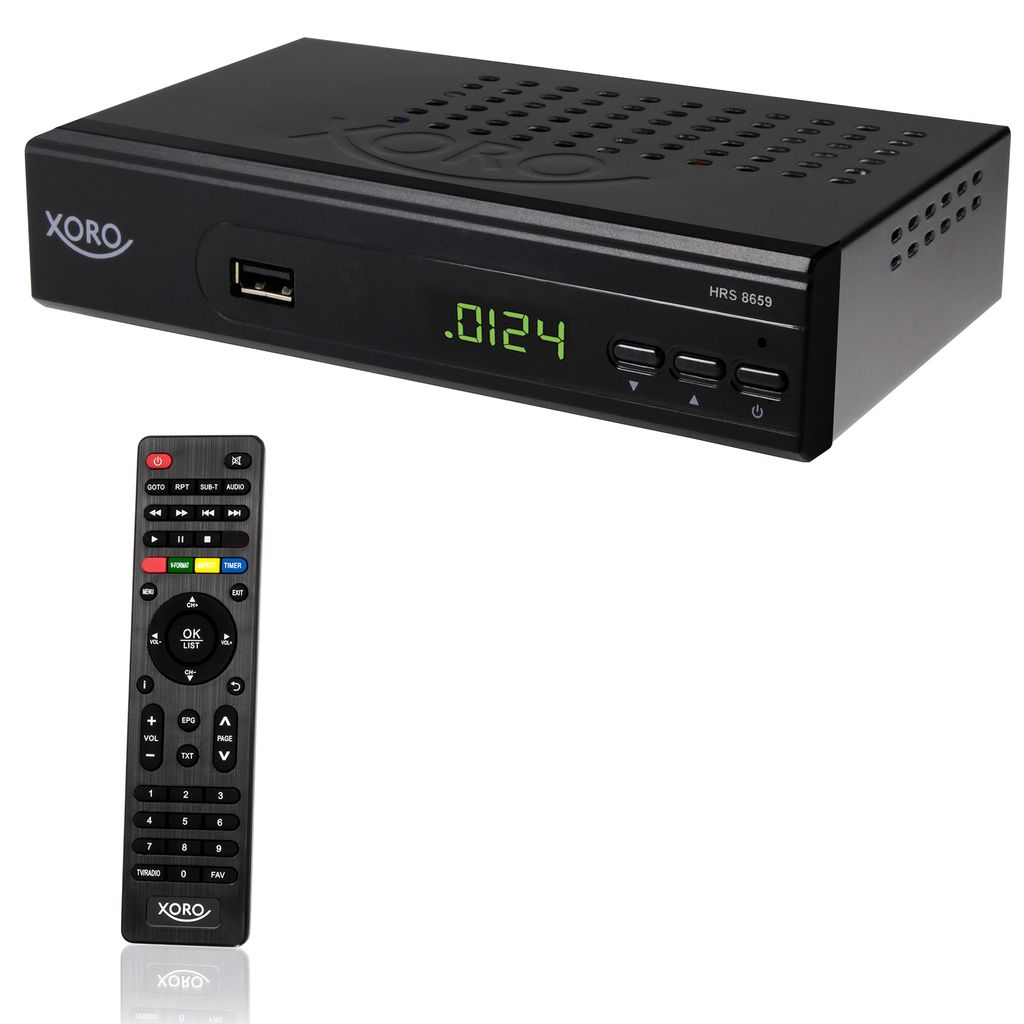 Xoro HRS 8659 digitaler Satelliten-Receiver mit LAN Produktbild 5