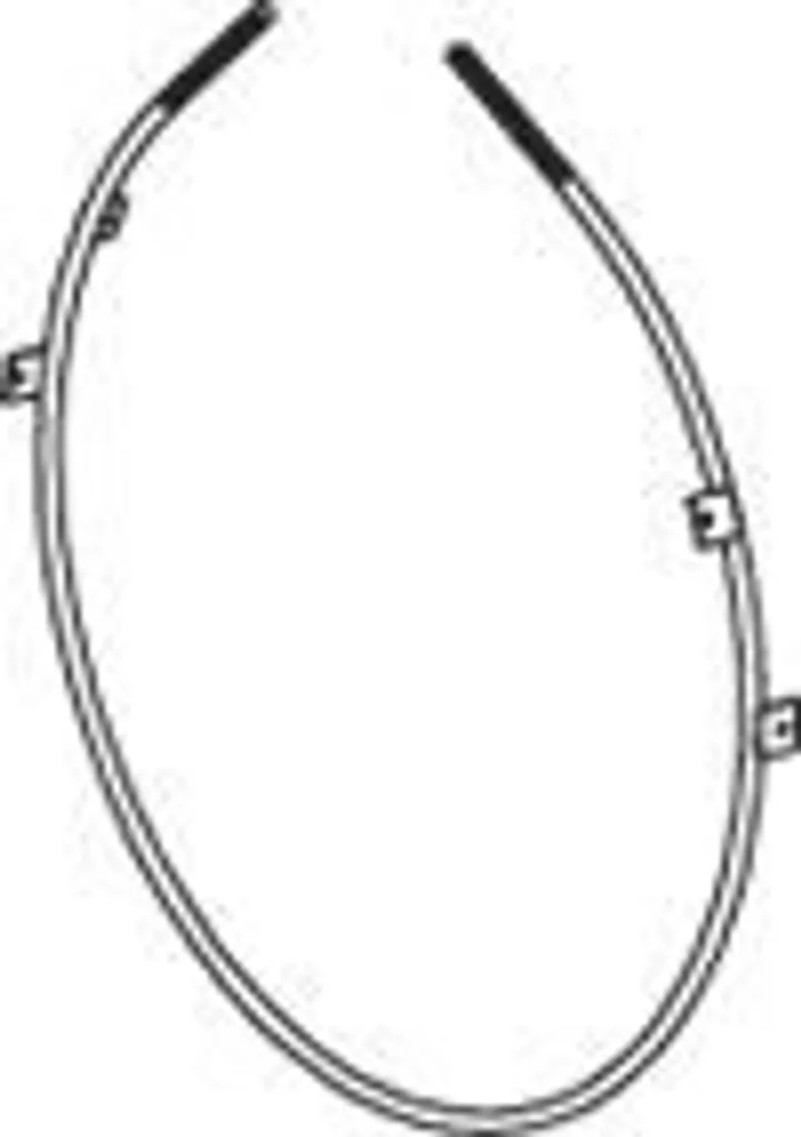 Anneau silencieux DINEX 80940 anti-vibration pour échappement VOLVO