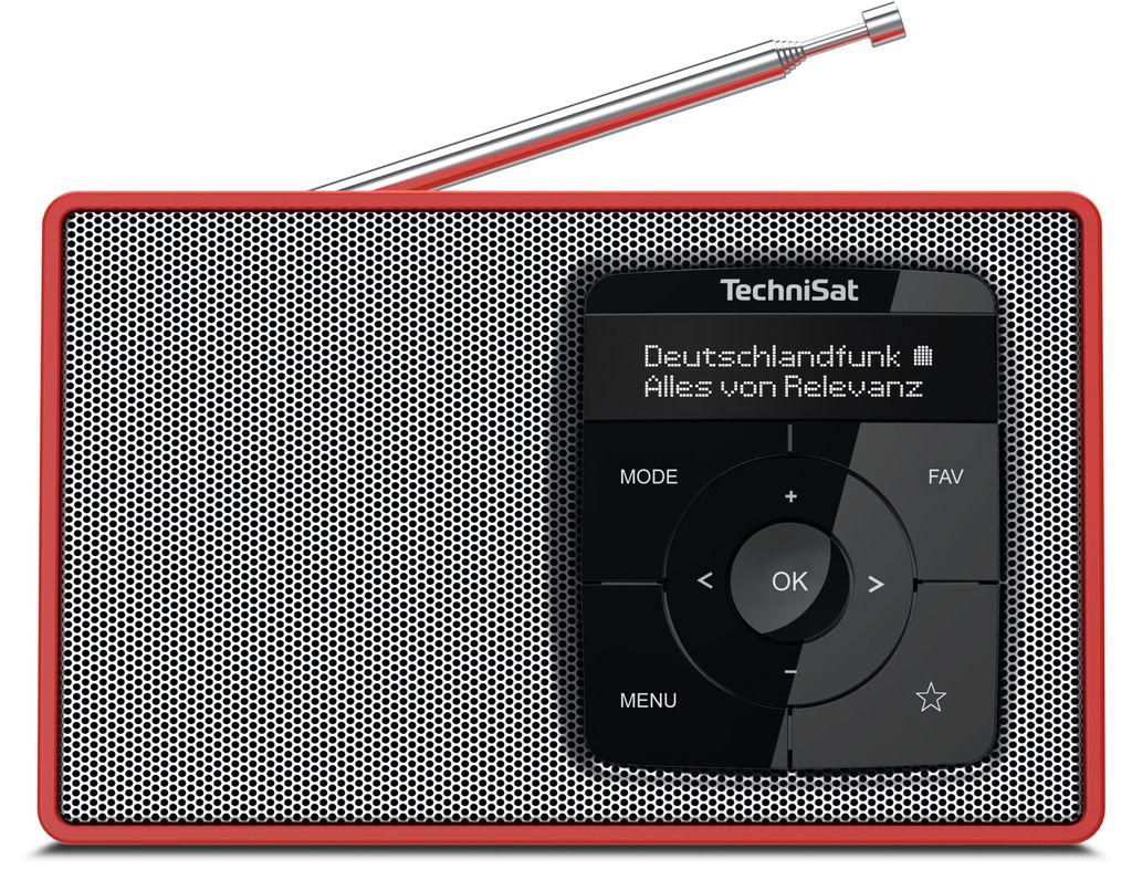 TechniSat Digitradio 2: Radio DAB+ en color /plateado Imagen del producto 