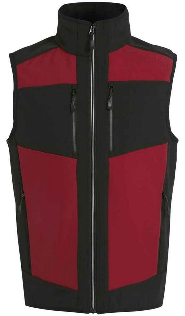 Regatta - "E-Volve" Weste für Herren FK2707 (L) (Rot/Schwarz)