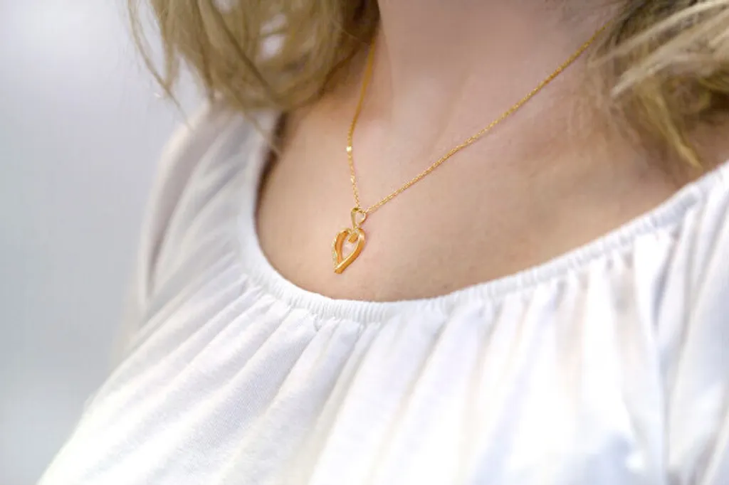 Miglior Prezzo Collana Cuore AGS289/47-GOLD | Argento 925 Oro - 2