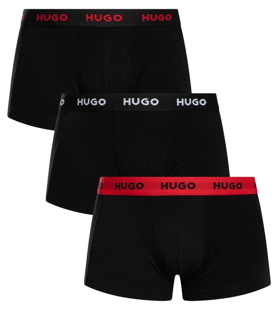 HUGO 3 Packungsstämme, Schwarz S
