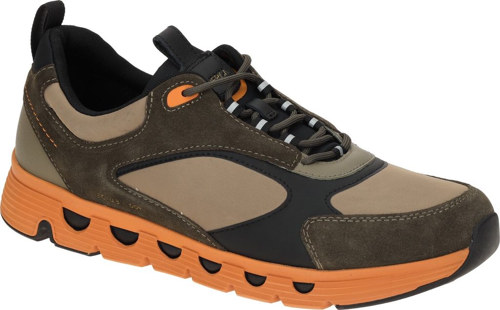 Geox SPHERICA ECUB Herrenschuhe - Sneakers - Halbschuhe grün Freizeit NEU