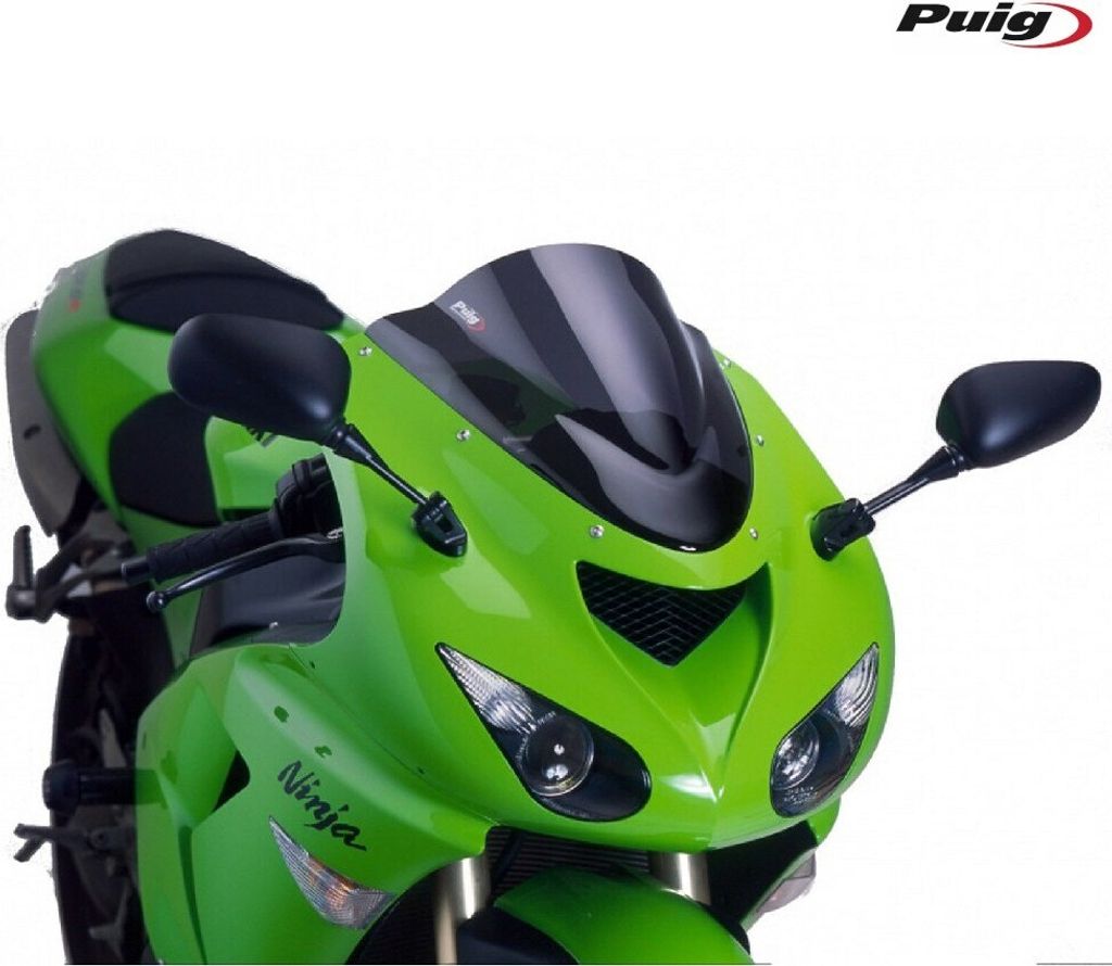 PUIG 4052F Standardscheibe passend fuer KAWASAKI ZX-10R Stark getönt