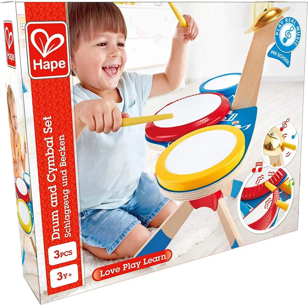 Table de Percussion Multicolore Hape E0613 avec Cymbale Intégrée - 9