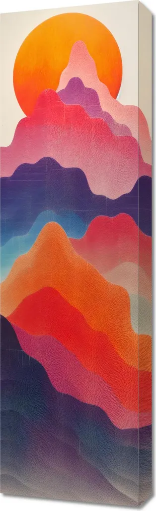 Quadro 30x100 cm Gama Gór