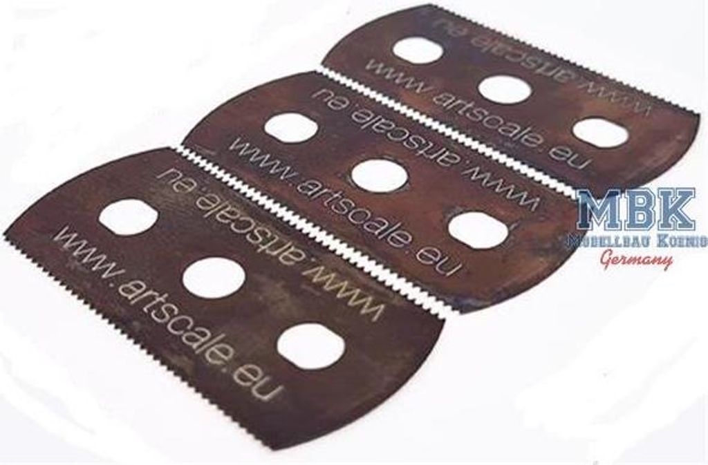 Art Scale Kit 200-T0011 - ASK Razor Saw - extra smooth symmetric 43/43 teeth 3 pc. - Neu