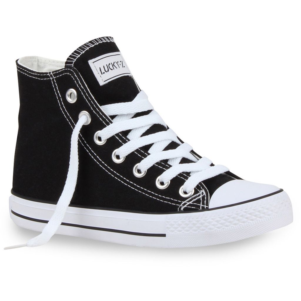 Mytrendshoe Donna Sneaker Alta Scarpe Sportive Cult Immagine del prodotto 