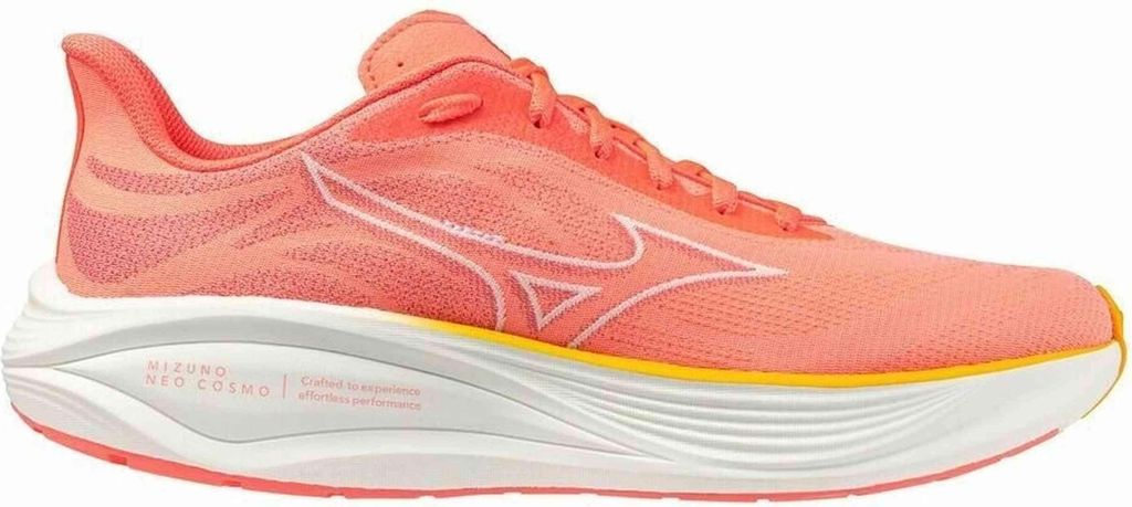 Mizuno Running Shoes J1GD251024 in Striking Coral/Snow White/Citr color size 38