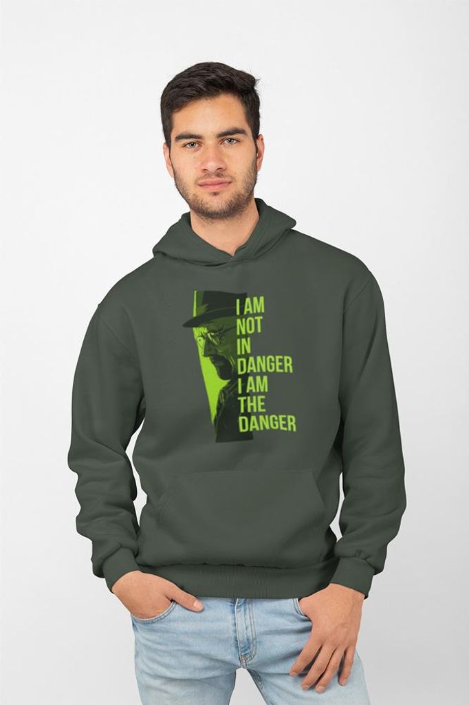 D&B Uni Hoodie MO00014 Heisenberg Waldgrün-Größe M