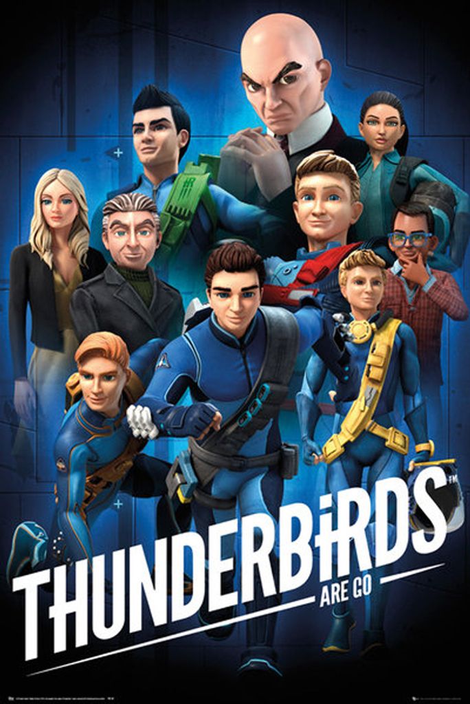 Empireposter 739858, 1 Stück(e), Cartoon, Thunderbirds Are Go, Collage Motiv 1, Rechteck, Junge/Mädchen