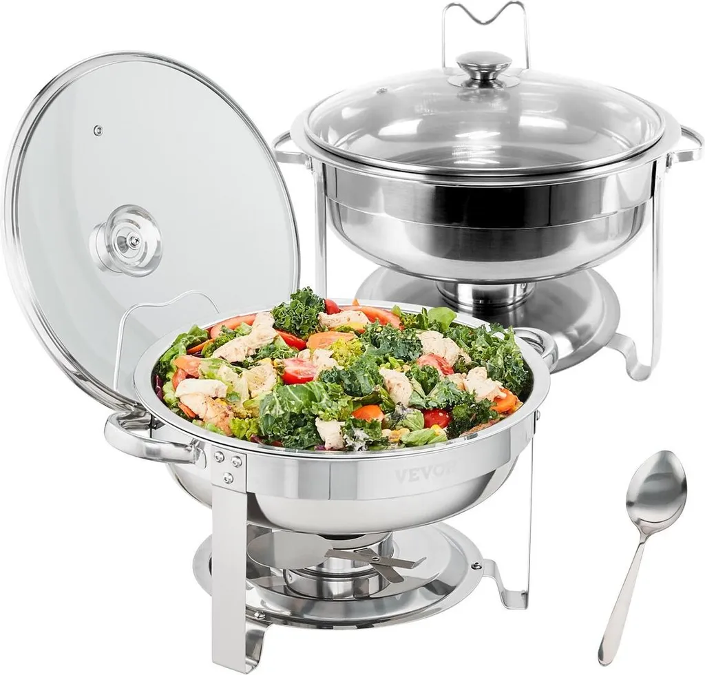 Occasione Set 2 Scaldavivande Professionali 4L - Buffet Top Class - 1