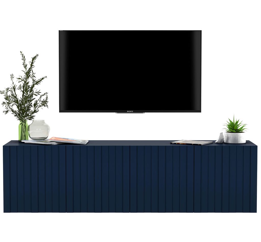 Szafka RTV TAL 2 150 granatowa mat Zdjęcie produktu 2