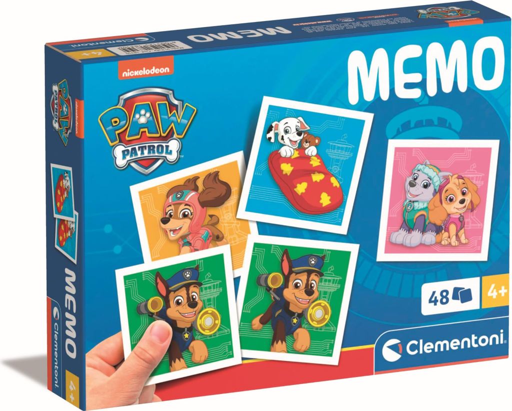 Paw Patrol Pups Memory-Spiel 48 Teile Clementon