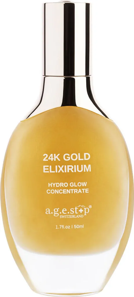 Huile Anti-Âge Éclat Intense - Soin Visage à l'Or 24k Peaux Matures 50ml
