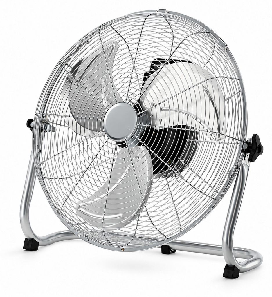 Aga Podlahový ventilátor 50 cm Strieborný Obrázok produktu 