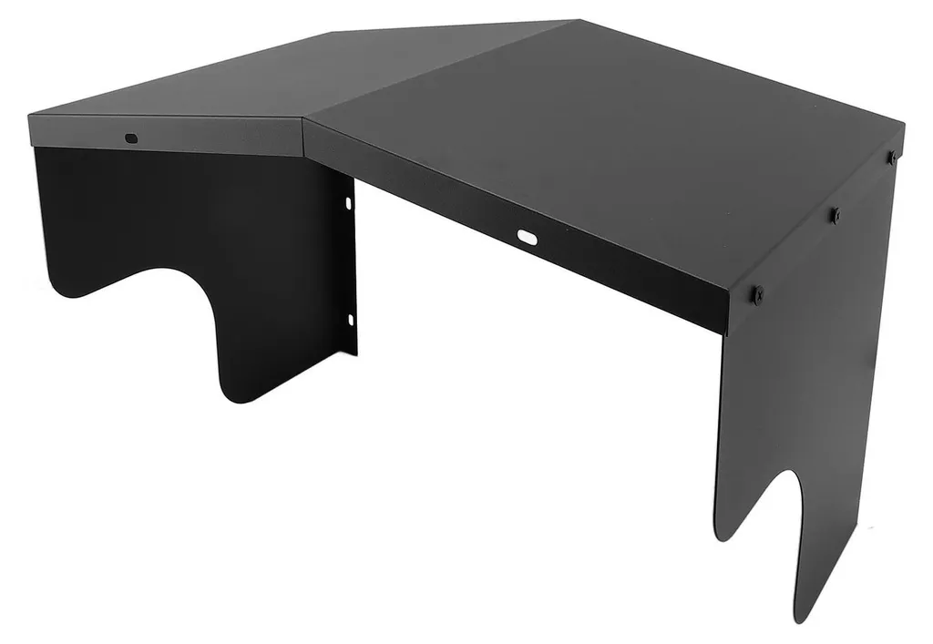 Toit de protection pour borne de recharge EV en acier carbone noir mat - 7