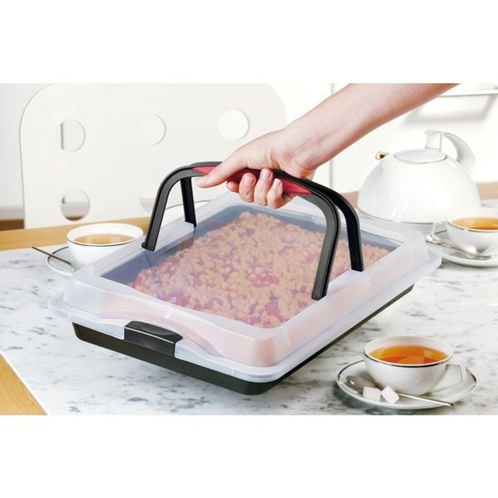Zenker Blechkuchen-Container to go, Backblech mit Produktbild 9